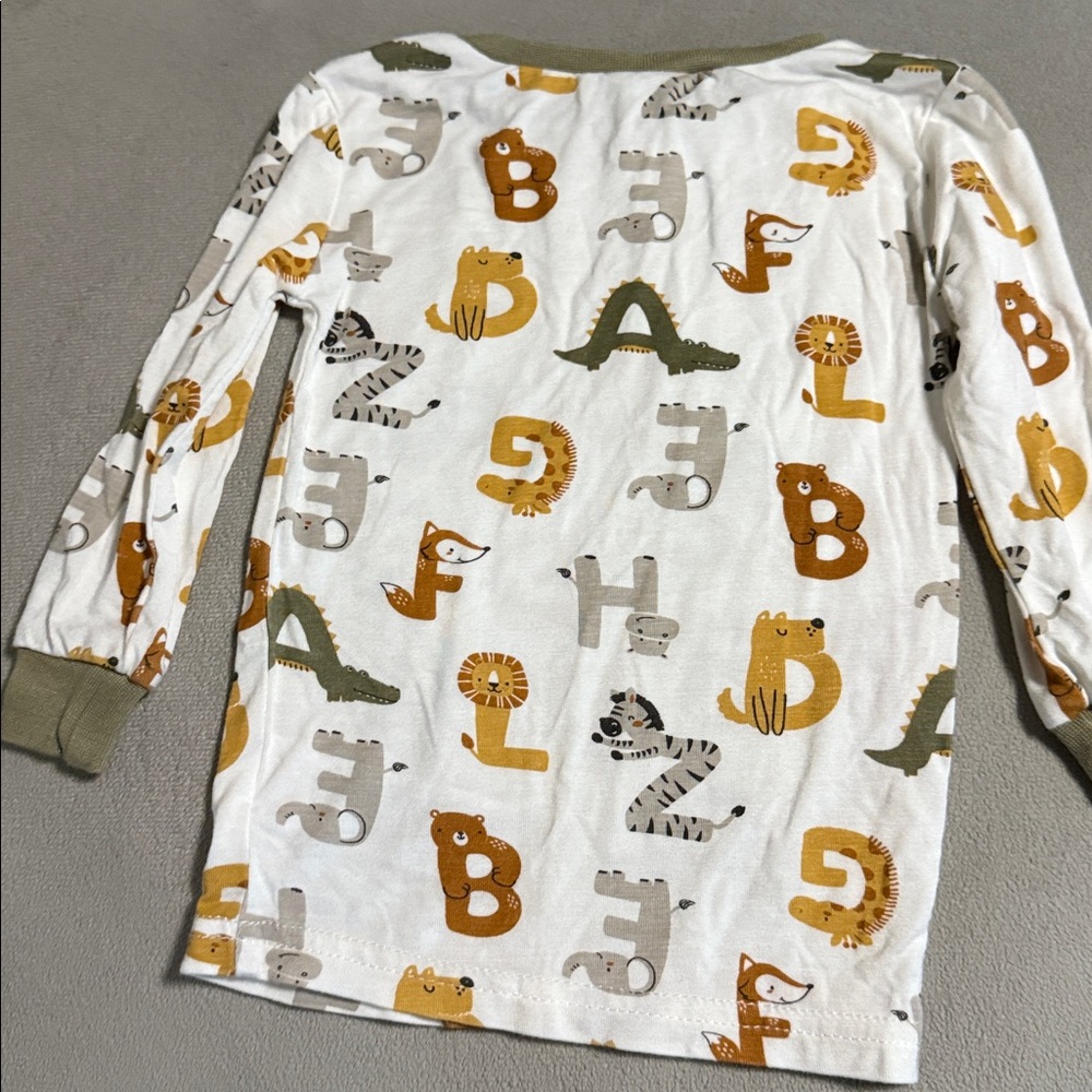 Baby Animal Alphabet Pajama Set - Picture 4 of 6